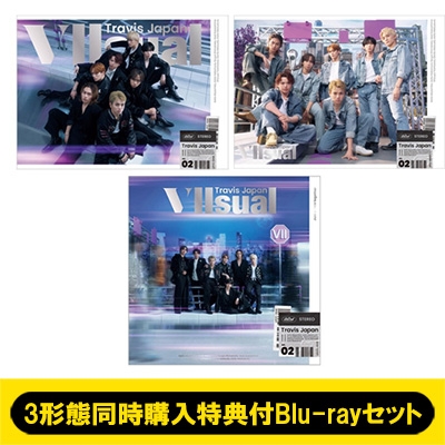 3形態同時購入特典付Blu-rayセット》 VIIsual (初回T盤+初回J盤+通常盤