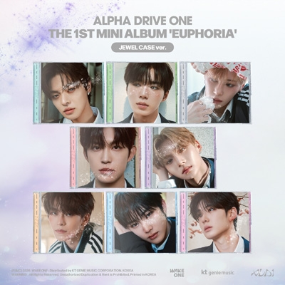 THE 1ST MINI ALBUM 'EUPHORIA' (JEWEL CASE Ver.)(ランダムカバー
