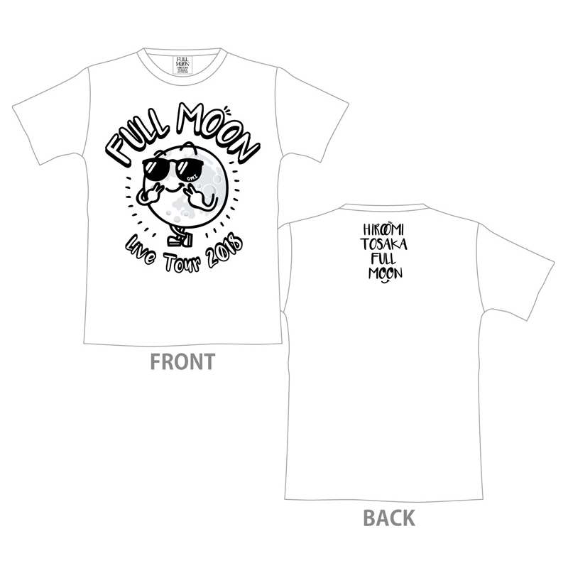 FULL MOON Tシャツ[L] : HIROOMI TOSAKA (登坂広臣) | HMV&BOOKS