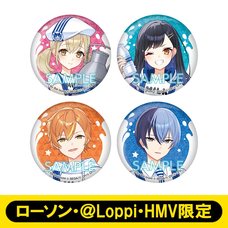 グリッター缶バッジ（Vivid BAD SQUAD）【ローソン・＠Loppi・HMV限定