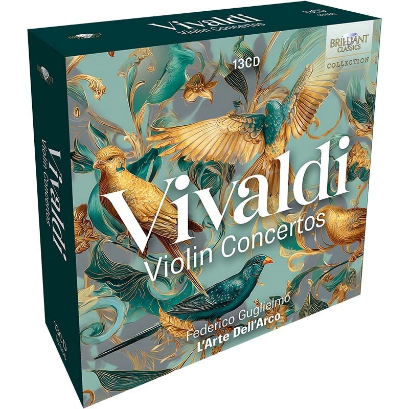 ヴァイオリン協奏曲集 フェデリコ・グリエルモ、ラルテ・デラルコ