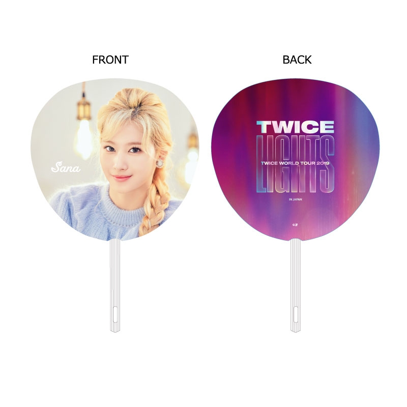 うちわ/LIGHTS【SANA】 / TWICE WORLD TOUR 2019 'TWICELIGHTS' IN