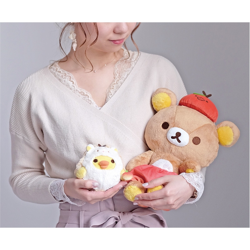 ローソン＆リラックマ フルーツまくまくリラックス♪ぬいぐるみセット