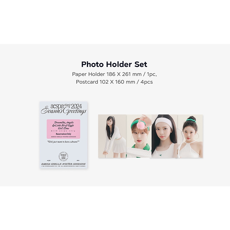 aespa 2024 SEASON'S GREETINGS[CALENDAR＋GOODS] : aespa | HMV&BOOKS