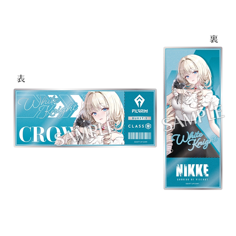 チケット風カード6枚セット【@Loppi・HMV限定】 : 勝利の女神：NIKKE