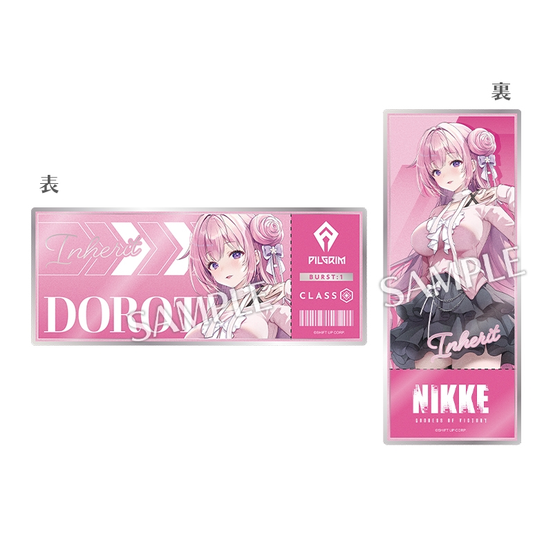 チケット風カード6枚セット【@Loppi・HMV限定】 : 勝利の女神：NIKKE
