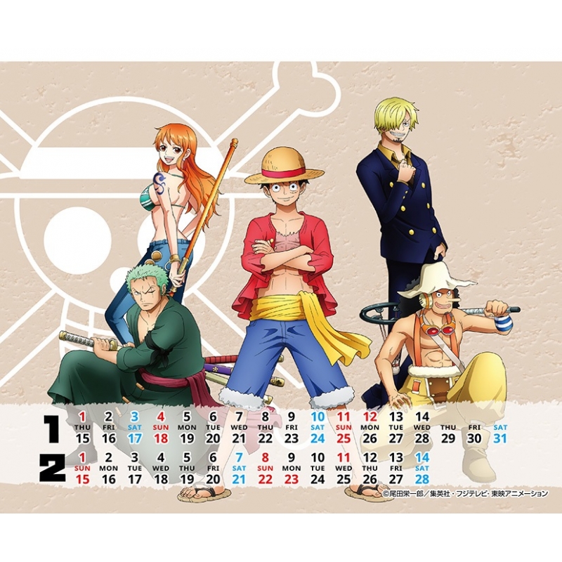 ONE PIECE / 2026年卓上カレンダー : ONE PIECE | HMV&BOOKS online