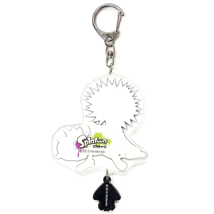 スプラトゥーン イカす ラバーつき アクリルキーホルダー 8種セット