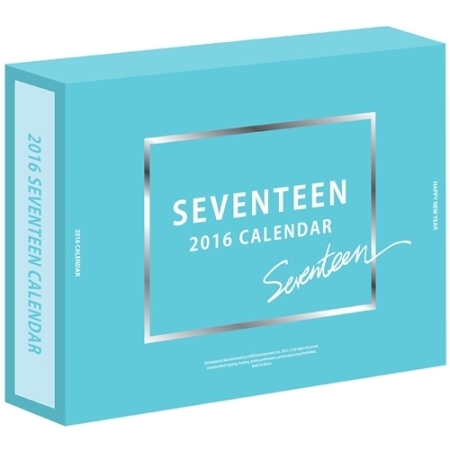 SEVENTEEN 2016 CALENDAR -Japan Holiday Version-【HMV・Loppi限定