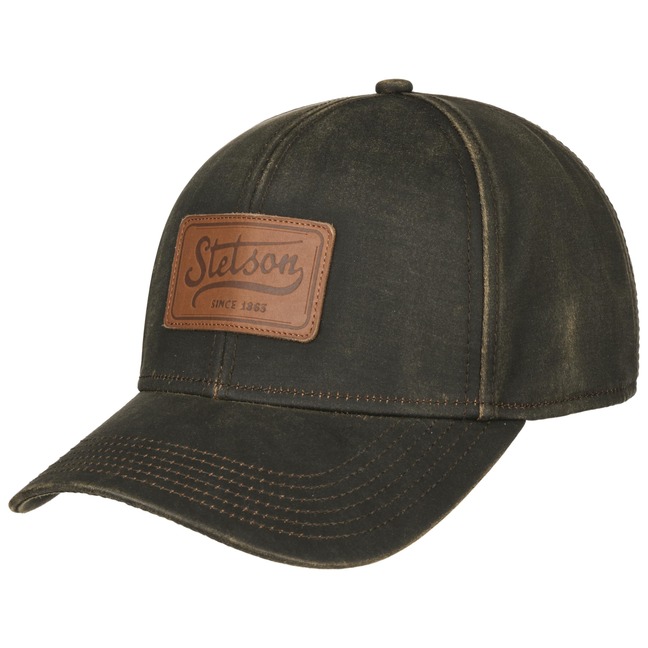 Leather Patch Cap by Stetson - 59,00 €