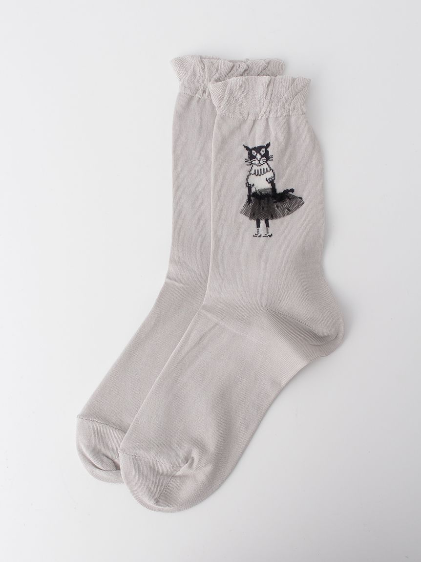 SUPER HAKKA×保坂優子 「このドレス」ジャカードソックス（ソックス