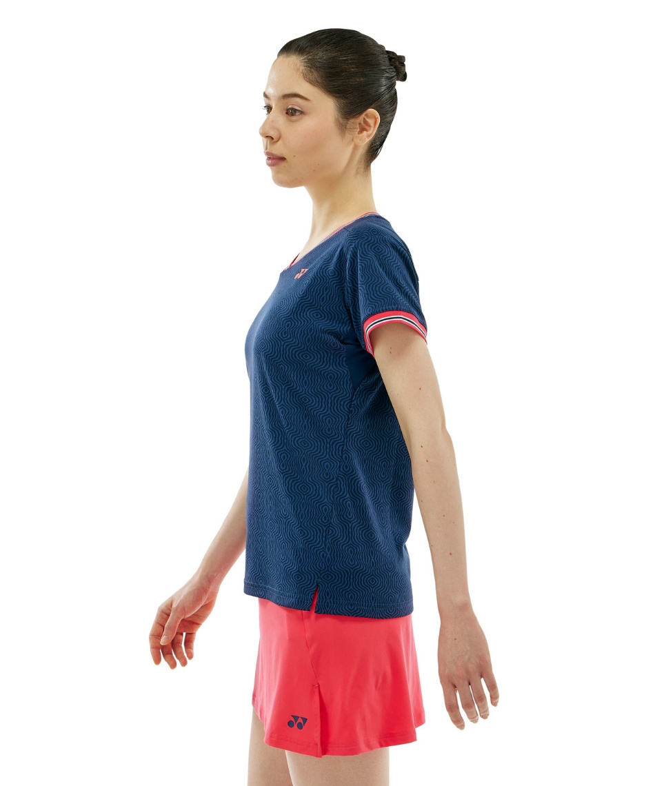 テニスウェア バドミントンウェア ゲームシャツ ウィメンズゲーム