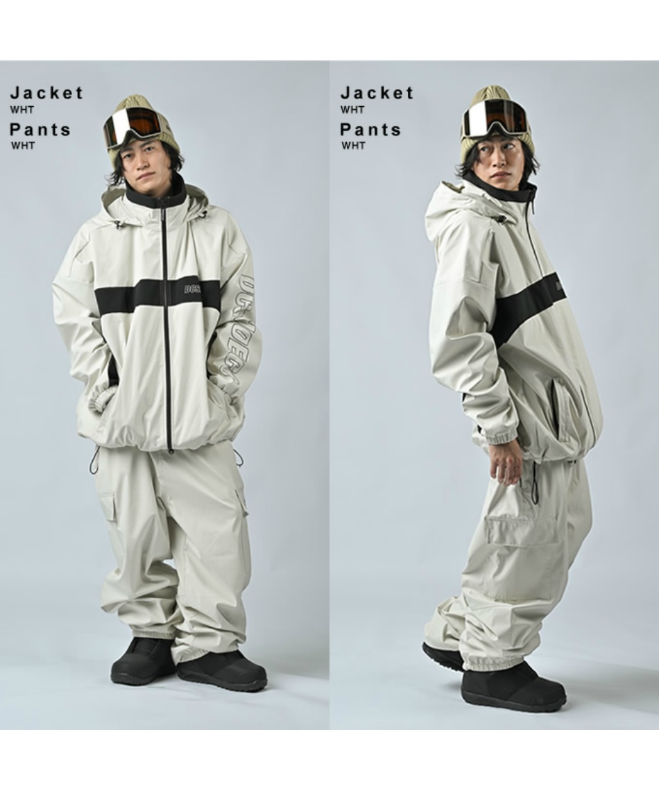 ディーシー(DC) スノーボードウェア 上下セット 24 DC SNOW STAND ZIP