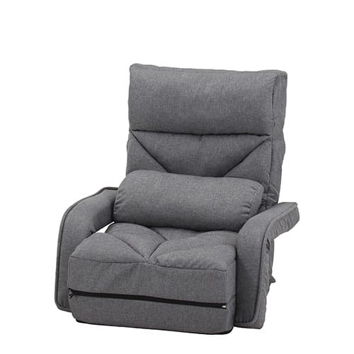 不二貿易 家具 【美品】多機能チェアプレミアム グレー 8640 通販