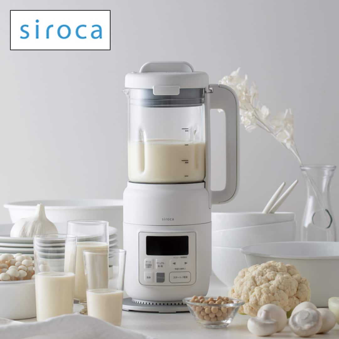 siroca その他調理家電 ヒーター機能付きブレンダー ホワイト SM