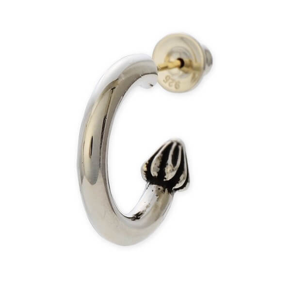 クロムハーツ(Chrome Hearts) シルバーピアス EARRING PC HOOP PLAIN