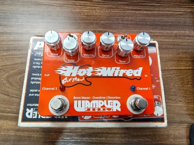 Pedal Wampler Hot Wired V1 - Instrumentos musicais - Centro