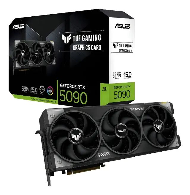 Gpu Asus Rtx 5090 Tuf Gaming Oc 32gb Gddr7 512bits (Lacrada + NF +