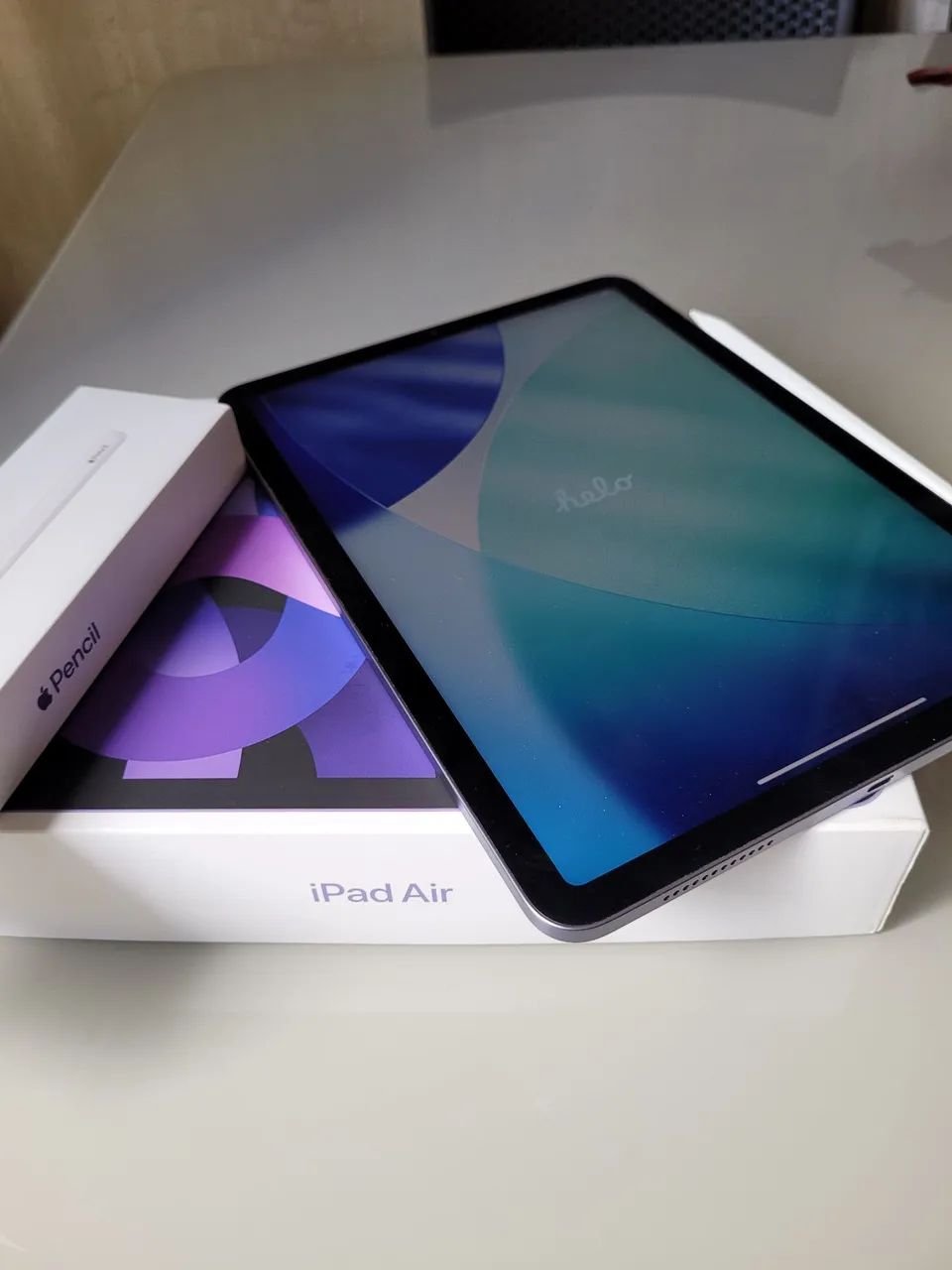 iPad Air 5 Wi-Fi 64GB Purple + Apple Pencil 2ª Geração - Tablets e