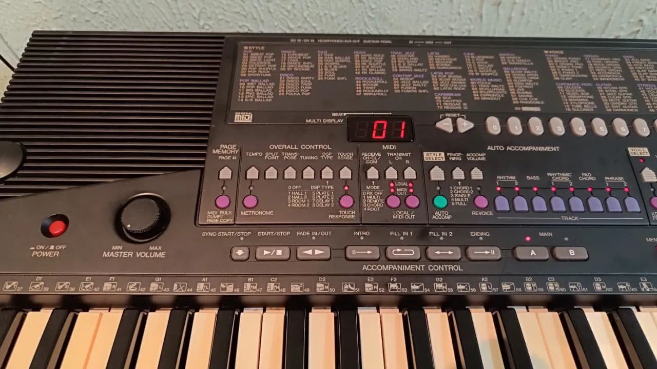 Teclado Yamaha Psr 510. - Instrumentos musicais - João Alfredo