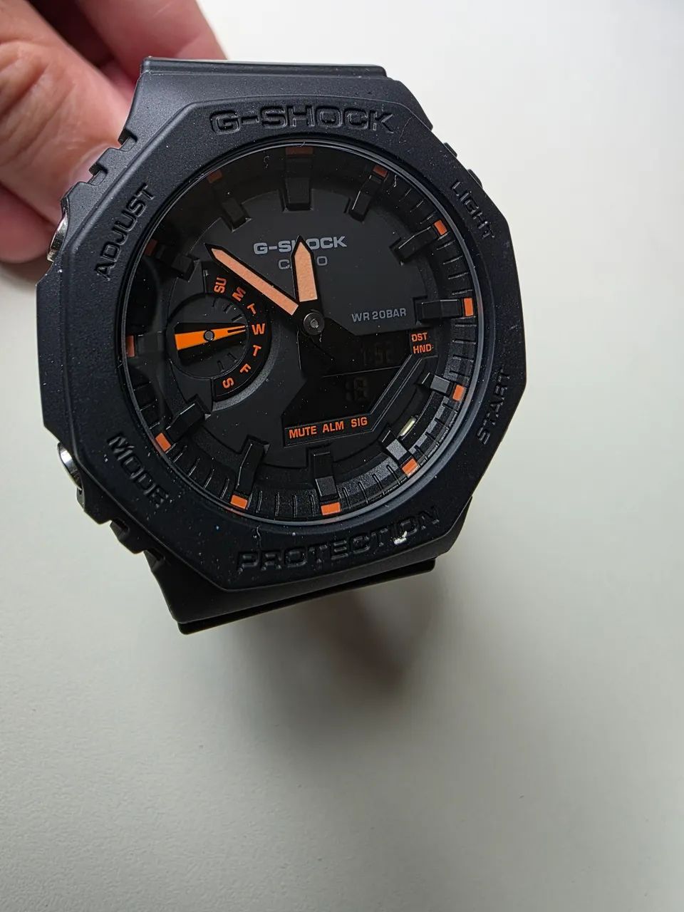 Relógio Casio G-Shock GA-2100 - Laranja Neon - Acessórios - Cocó