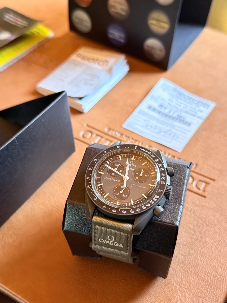 Omega X Swatch Mission to Mercury COMPLETO / ORIGINAL - Acessórios