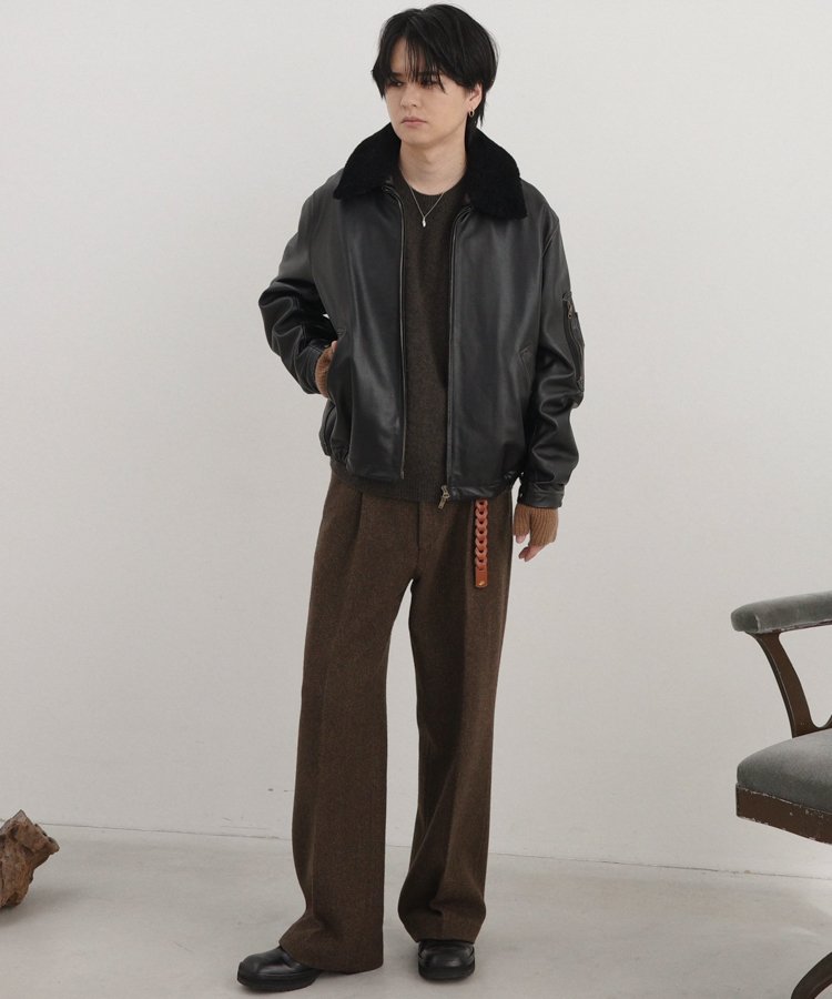 French Pilot Leather Jacket / 商品詳細ページ / LIDNM / Llife