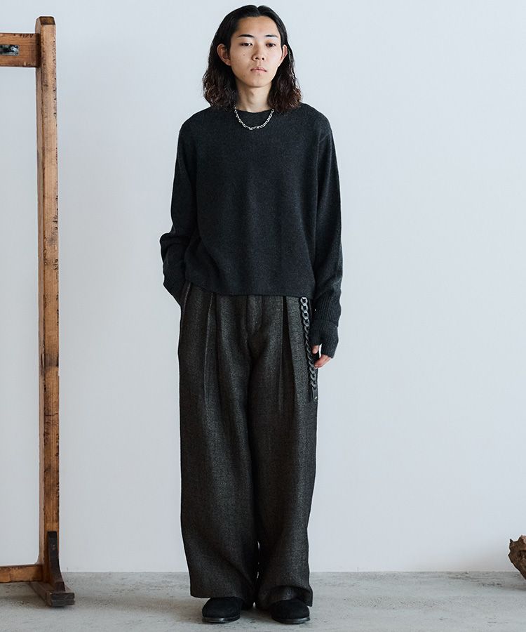 Cashmere Slouch V-neck / 商品詳細ページ / LIDNM / Llife ONLINE