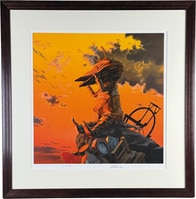 PG-4146]恋と選挙とチョコレート 直筆サイン入りカラー複製イラスト