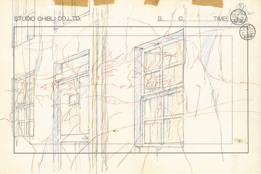 天空の城ラピュタレイアウト原図