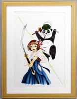 中島愛 直筆サイン入りポスター 「星間飛行」