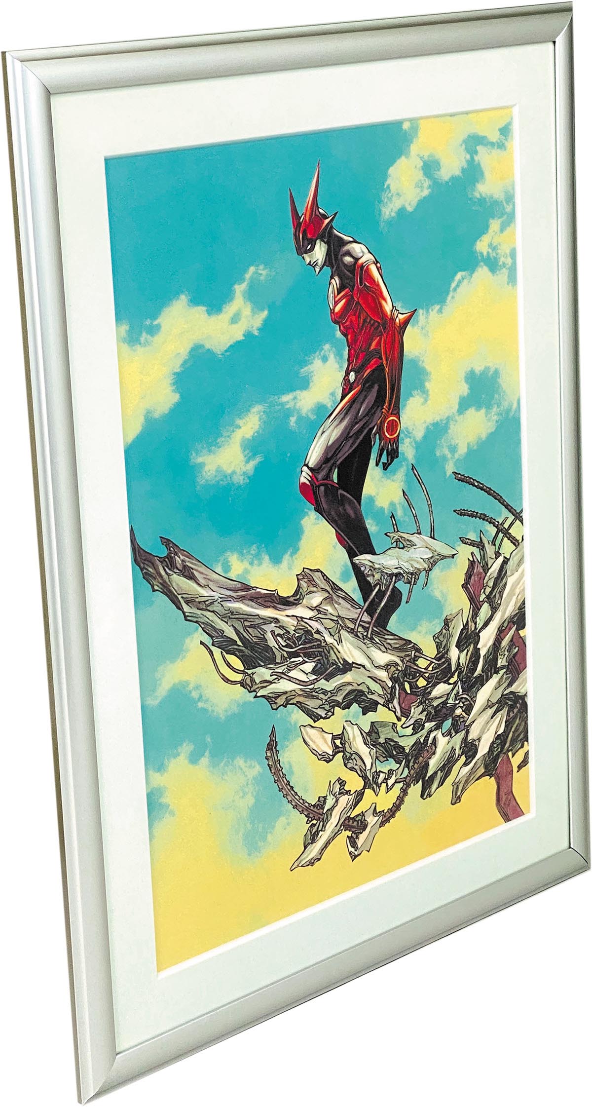 3159］ 桂正和 カラー複製イラスト「ZETMAN」