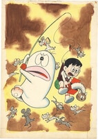 3148］ 渡辺文也 直筆カラーイラスト「零式艦上戦闘機62型」