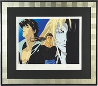 板垣恵介直筆サイン入りミストグラフ[範馬刃牙]範馬勇次郎