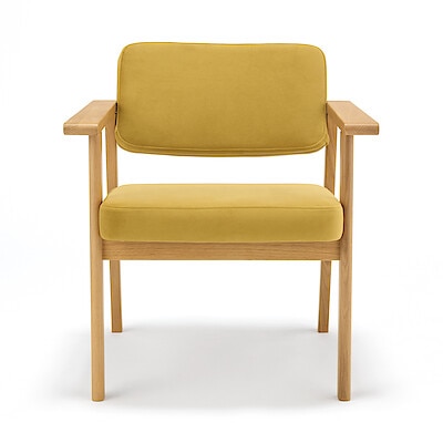 パーツ】木製アームチェア 交換用座面・背面セット グリーン | 無印良品