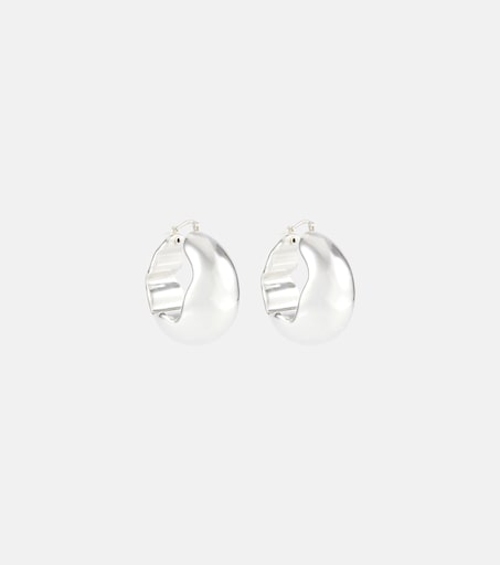 Silver earrings in silver - Jil Sander | Mytheresa