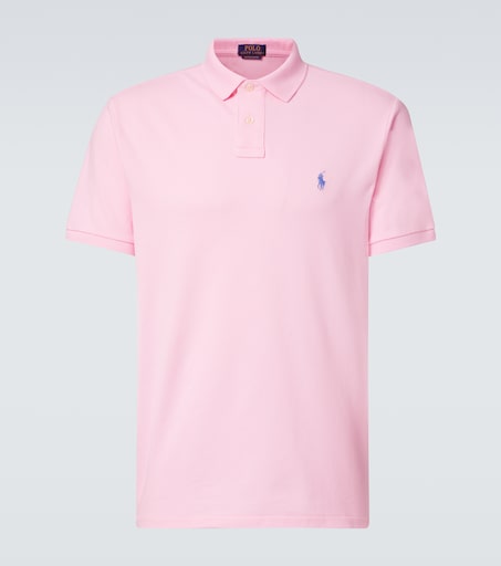 Cotton piqué polo shirt in pink - Polo Ralph Lauren | Mytheresa