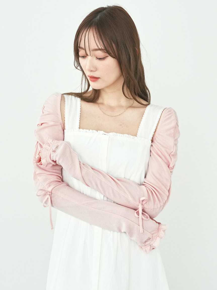 MASH STORE限定】ポーチチャーム付きUVカットアームカバー/ハンド