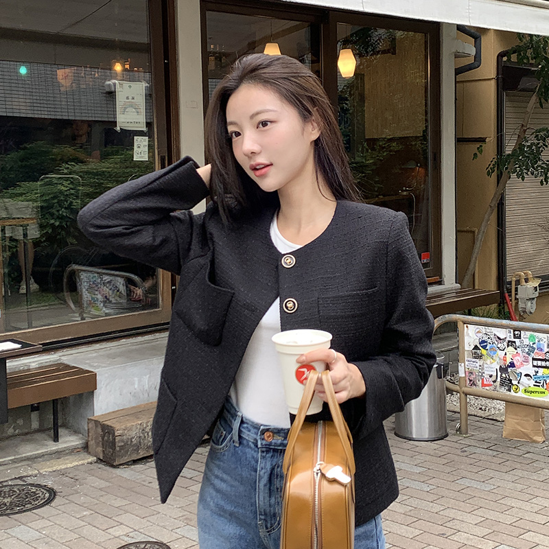 ツイードジャケット・ロングスカートセットアップ｜ツーピース｜韓国