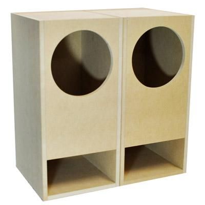 ☆K-Design 16cm用バックロードホーン型組立済エンクロージャー