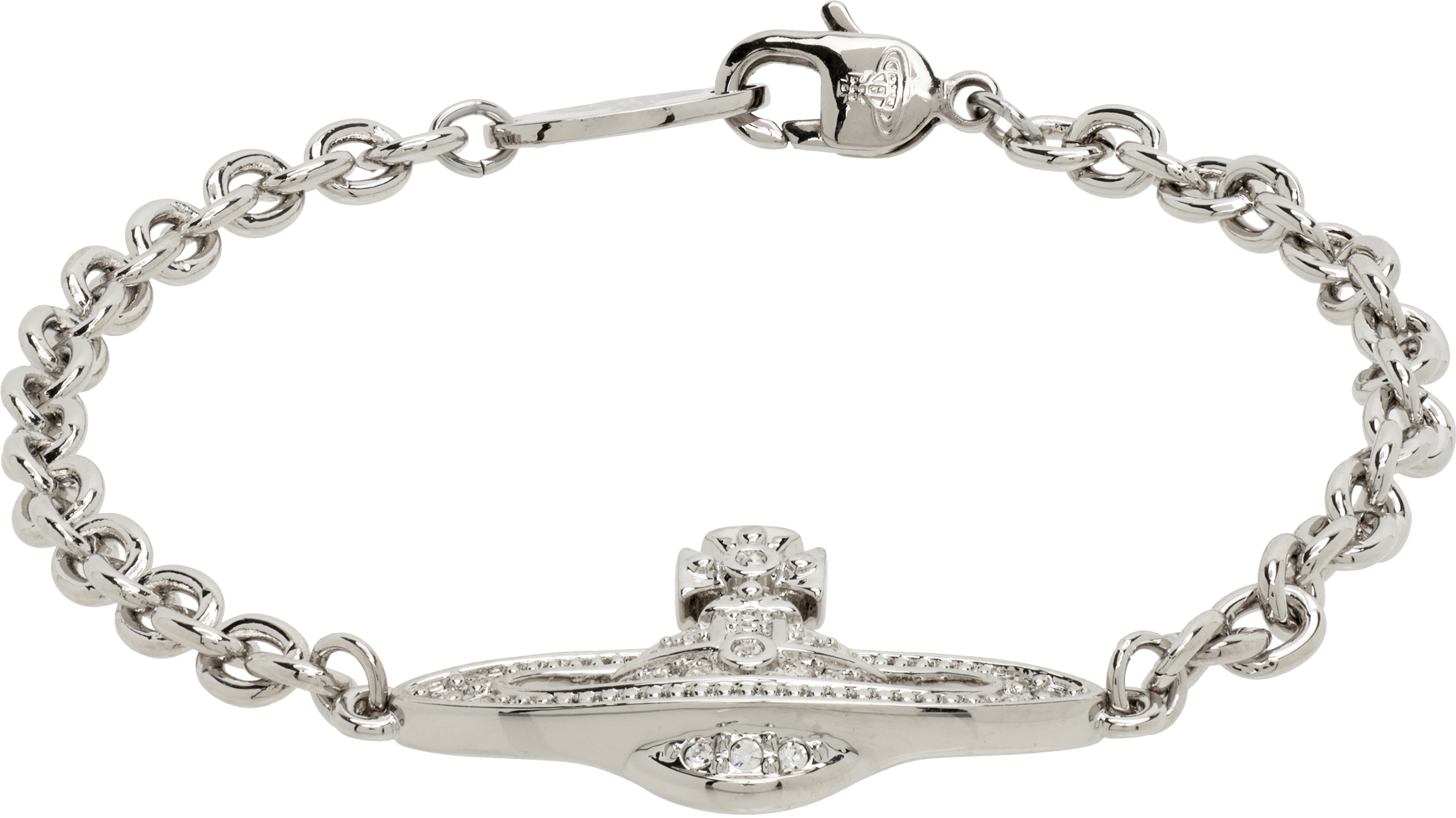 Vivienne Westwood: Mini Bas Relief チェーンブレスレット | SSENSE 日本