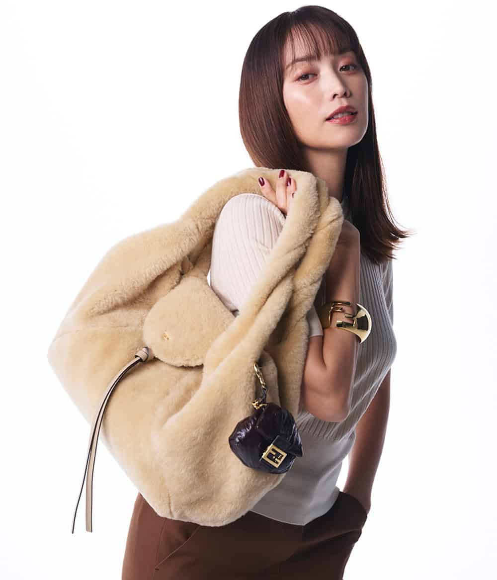 蛯原友里さんと100周年の「フェンディ」】リュクスな風格、小粋な遊び