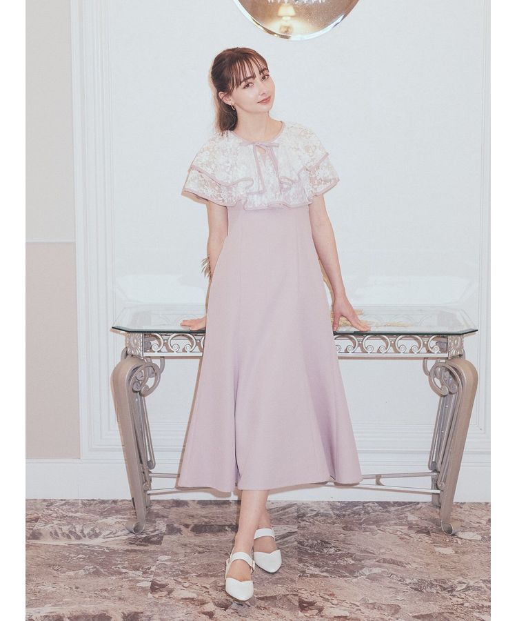 SET2点レースボレロ+キャミワンピース/earth music&ecology（アース