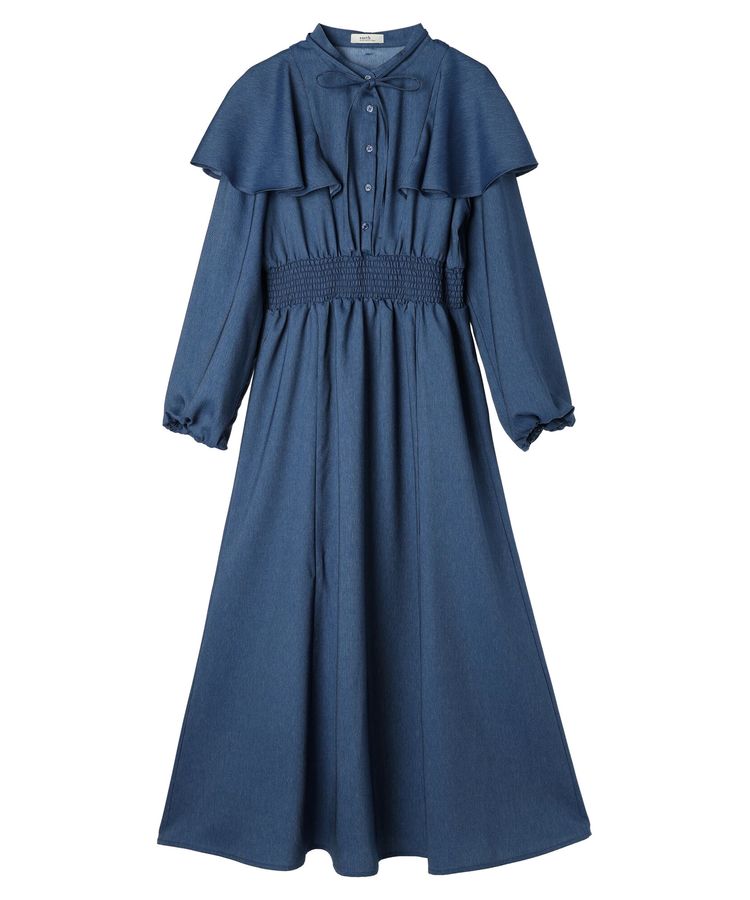 デニムライクワンピース/earth music&ecology（アース ミュージック