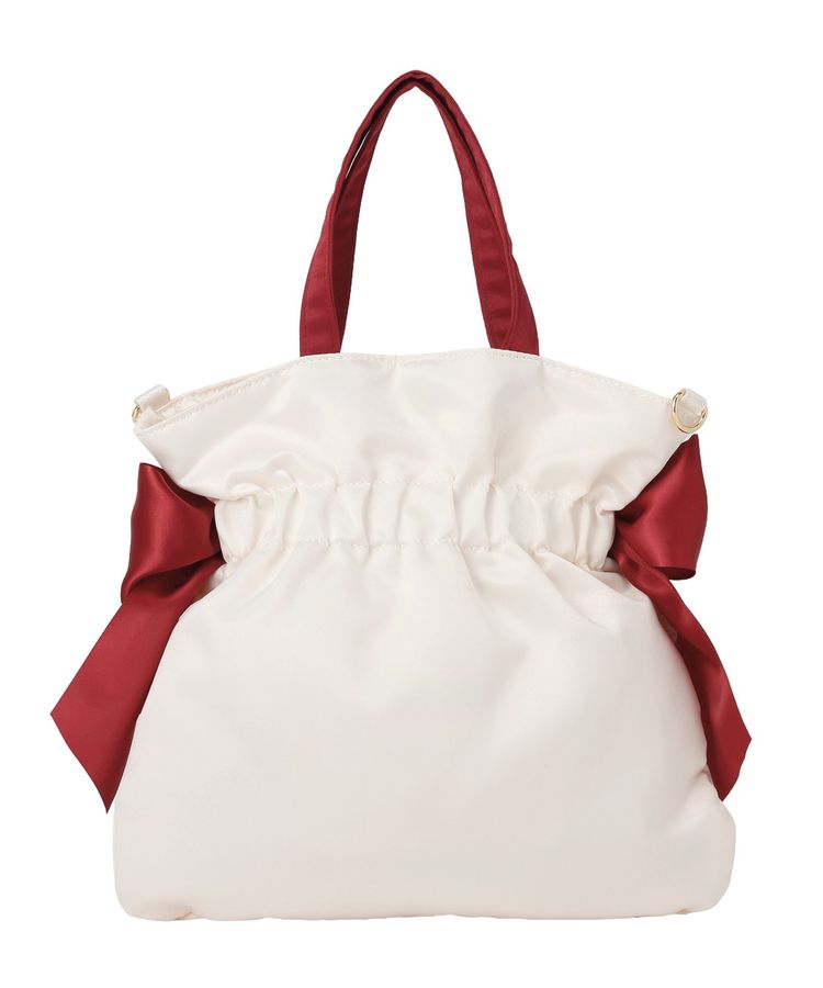 ガトーフレーズダブルリボン2Wayトート/Maison de FLEUR（メゾン ド