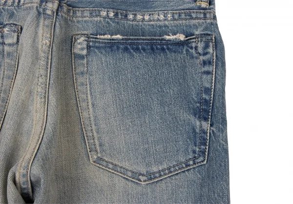 ヒステリックグラマーHYSTERIC GLAMOUR コットンウォッシュダメージ