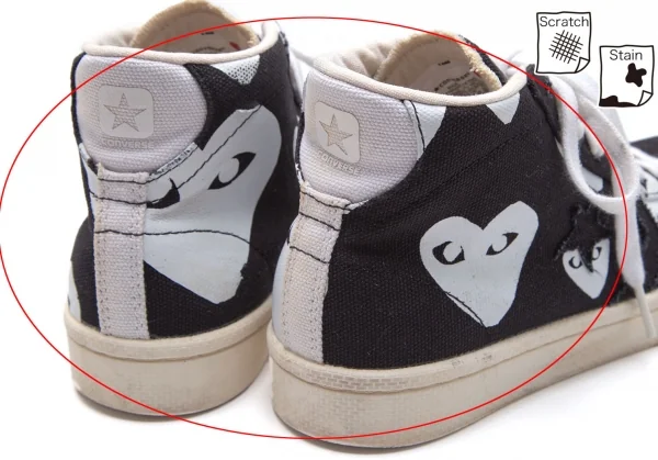 プレイ コムデギャルソン×コンバースPLAY COMME des GARCONS×CONVERSE