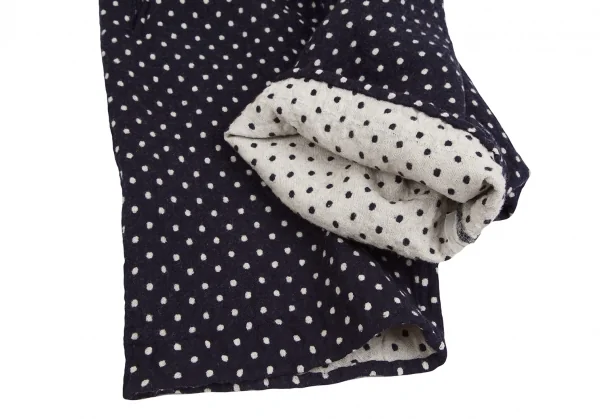 コムコム コムデギャルソンCOMME des GARCONS ウール縮絨ドット