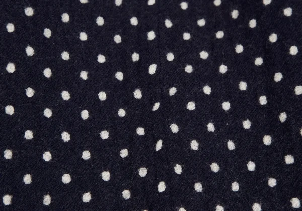 コムコム コムデギャルソンCOMME des GARCONS ウール縮絨ドット