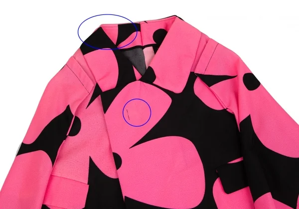 コムデギャルソンCOMME des GARCONSビッグフラワープリント2次元